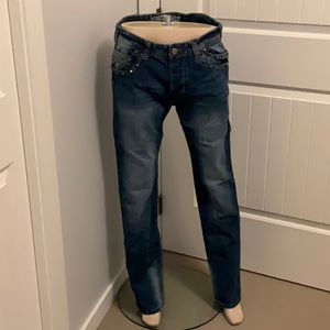 Justing Jeans (Italian) Men’s Vintage Riveted Jeans Size 34